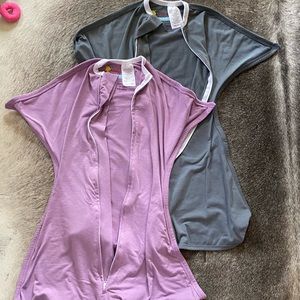 2 Zippadee-Zip Swaddles - S (4-6 months)